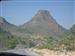 la peña de san blas, desde la carretera de gallego. vlc