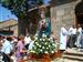 ofrenda ala Virgen de las Nieves