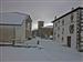 Vista de la Iglesia desde Joaenea en día nevado