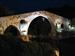 puente de cangas de onis, vista nocturna