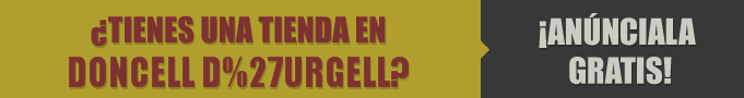 Tiendas en Doncell D'Urgell